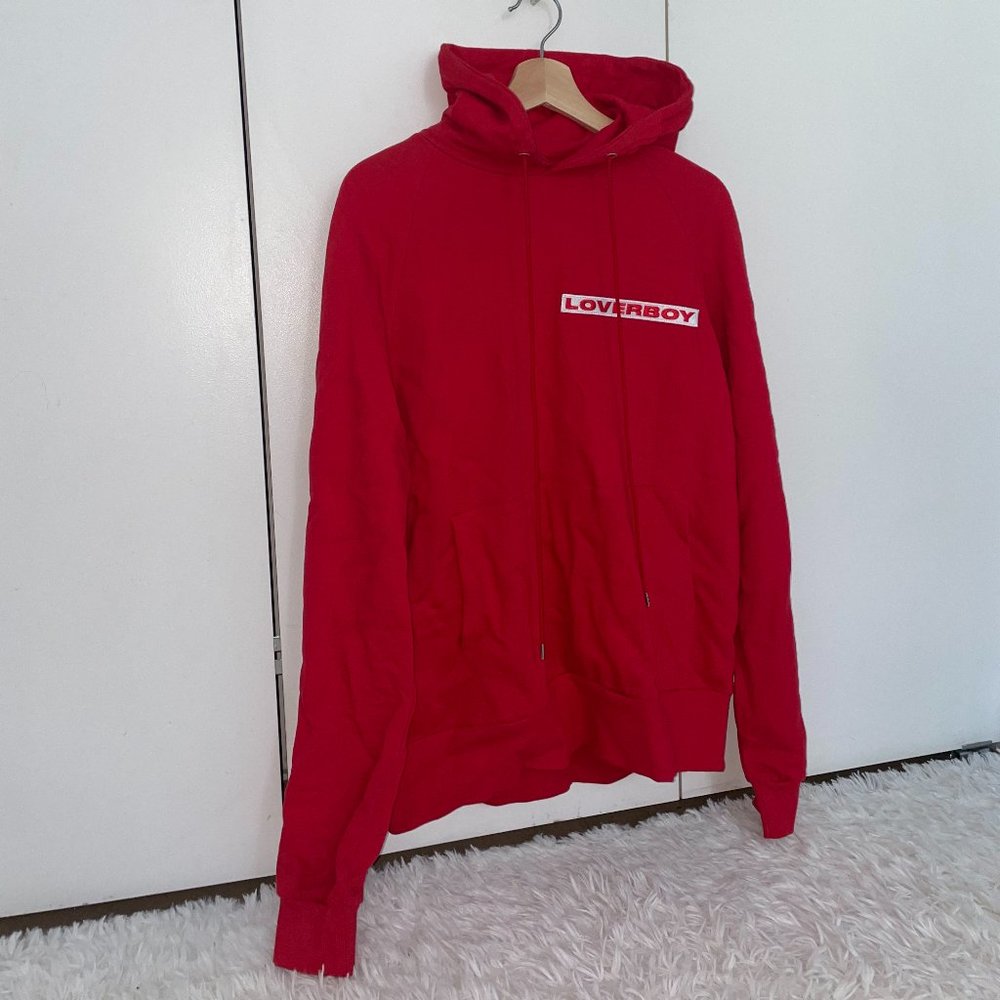 Loverboy red hoodie (brand new)